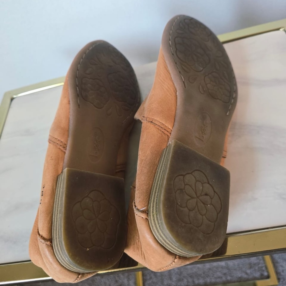 B.O.C Women’s Leather Slip-On Dress Loafers Shoes Tan Size 7.5M - Picture 10 of 10